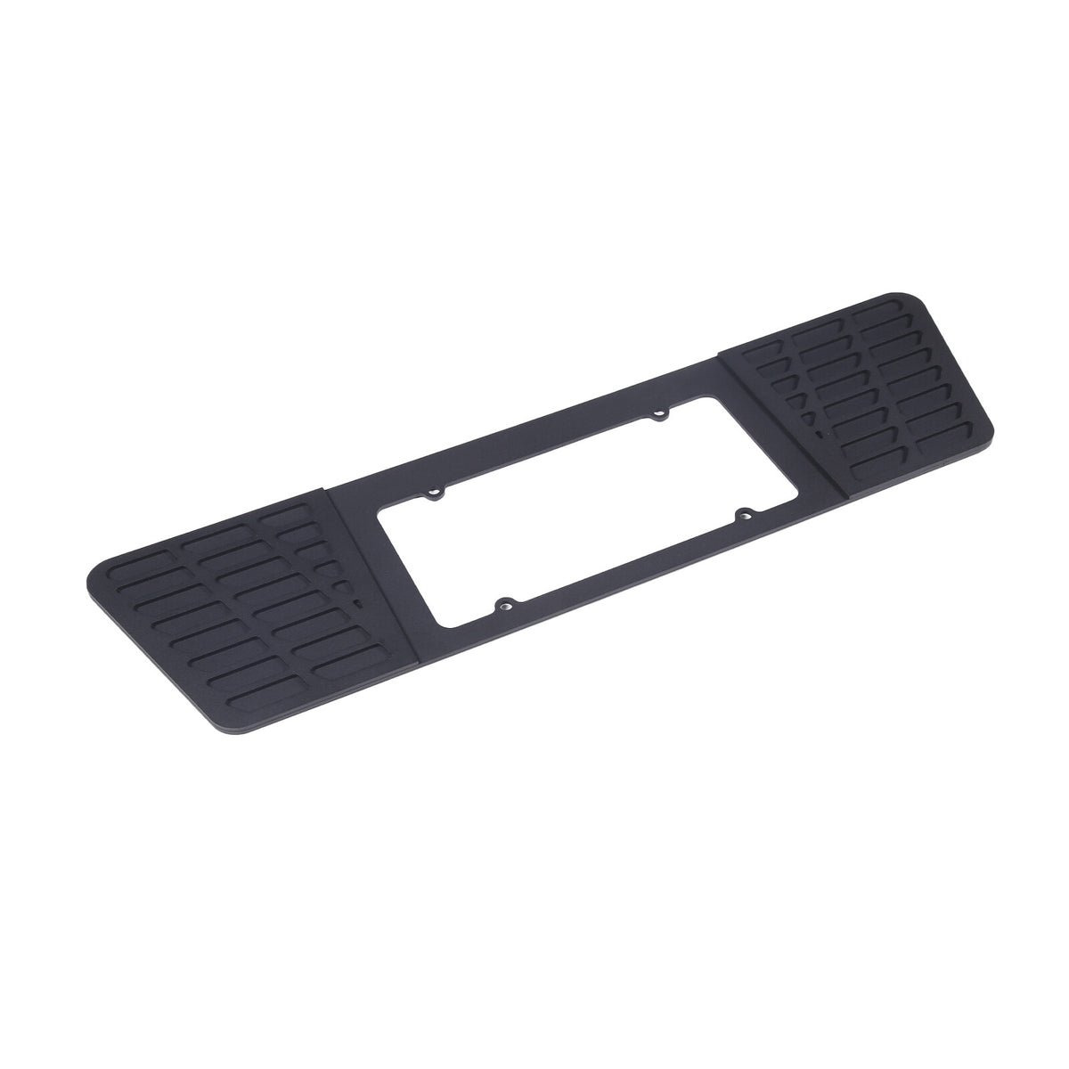 Black Alloy Rear License Plate Filler Panel Fit For Corvette C7 2014-2019 14