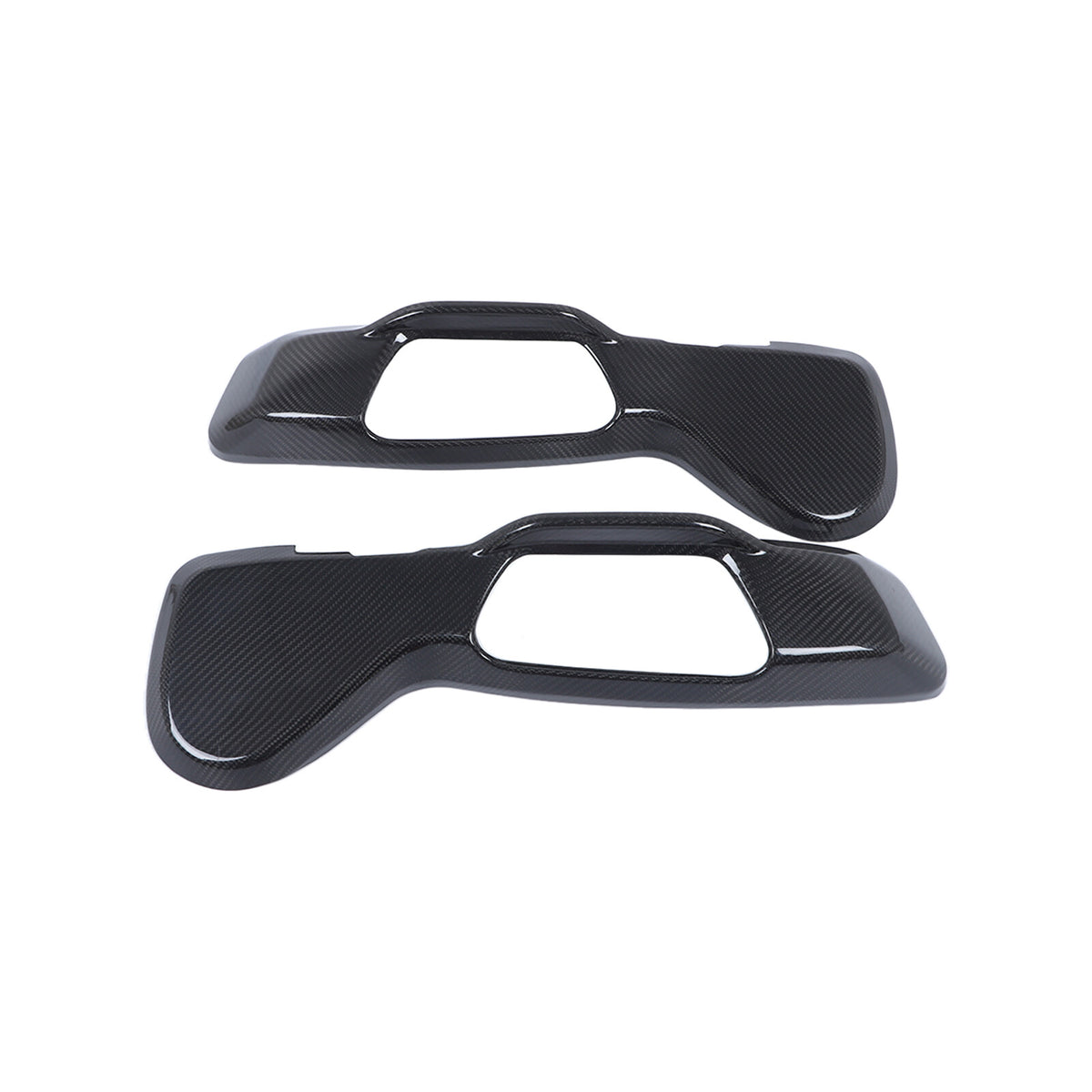 Real Carbon Fiber Interior Seat Side Panel Trim Cover For Toyota Supra A90 19-24 6