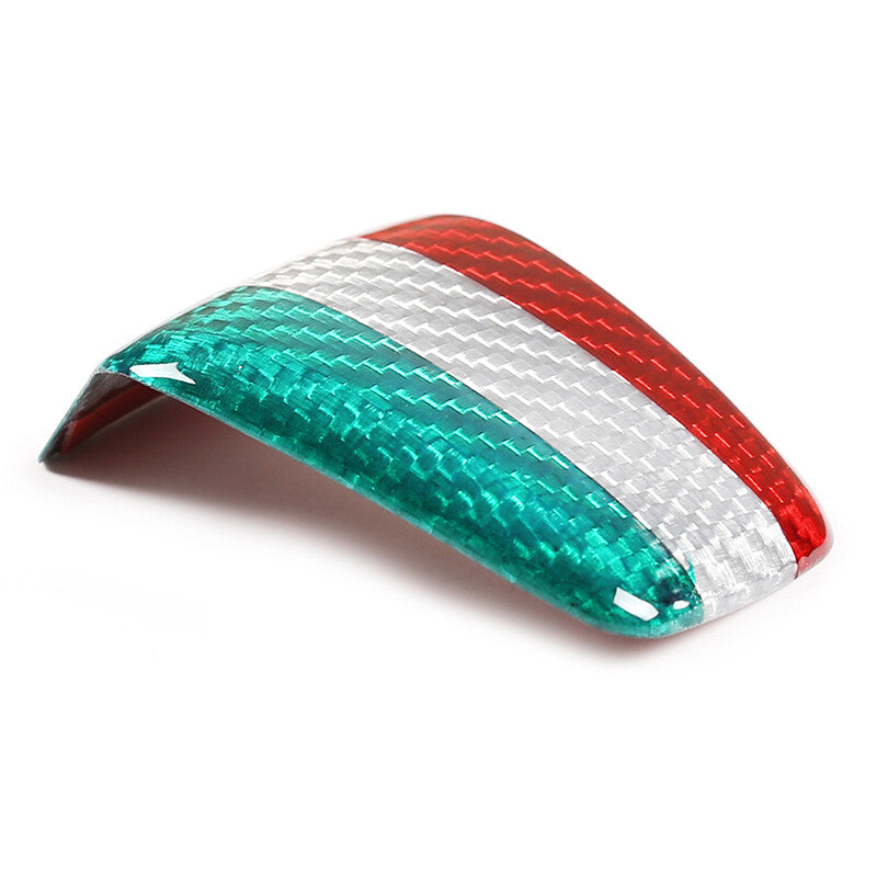 Tri-Color Carbon Fiber Steering Wheel Cover Trim Set for Alfa Romeo Tonale 23-24 22