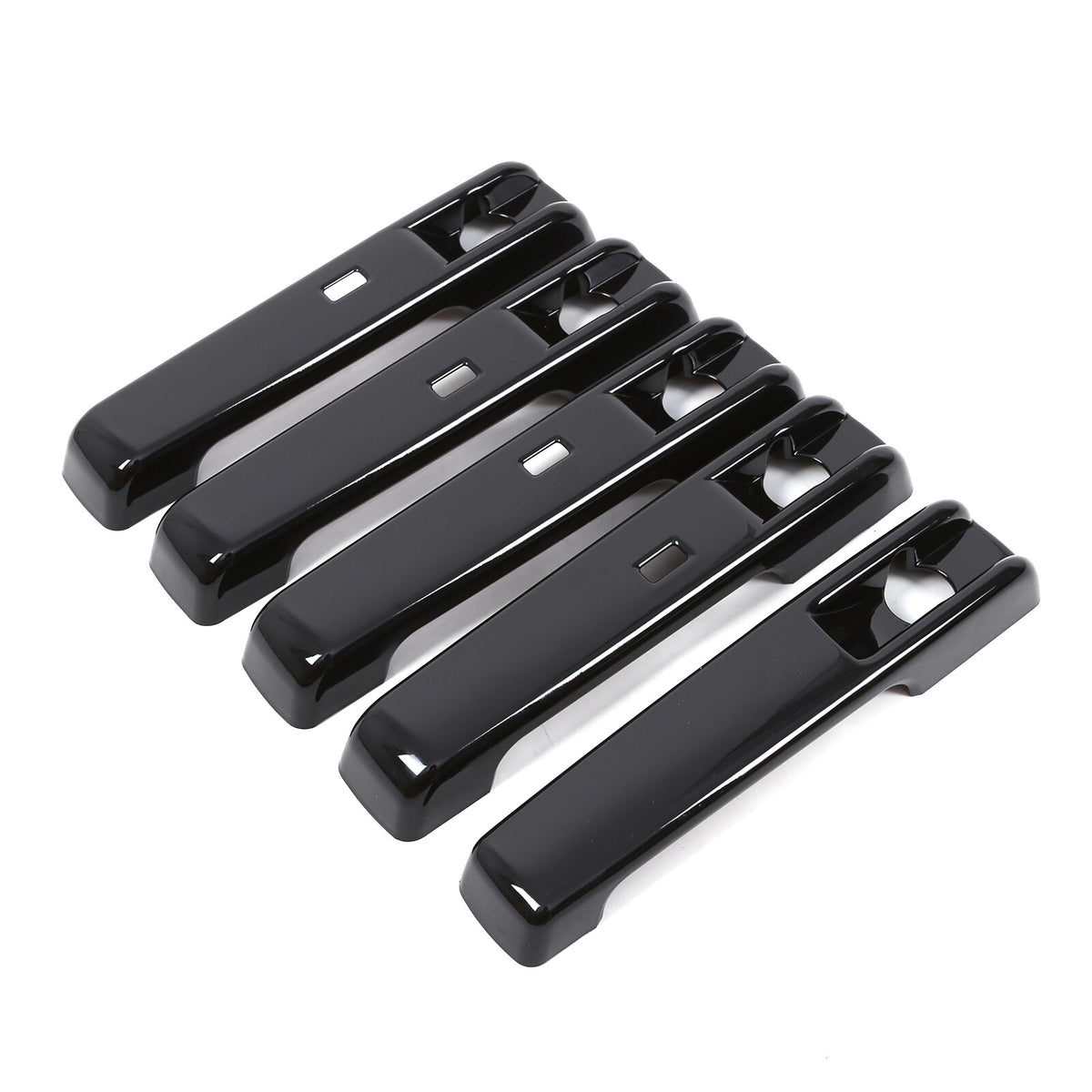 Glossy Piano Black Exterior Door Handle Trim Cover For Benz G-Class W465 25+ US 3