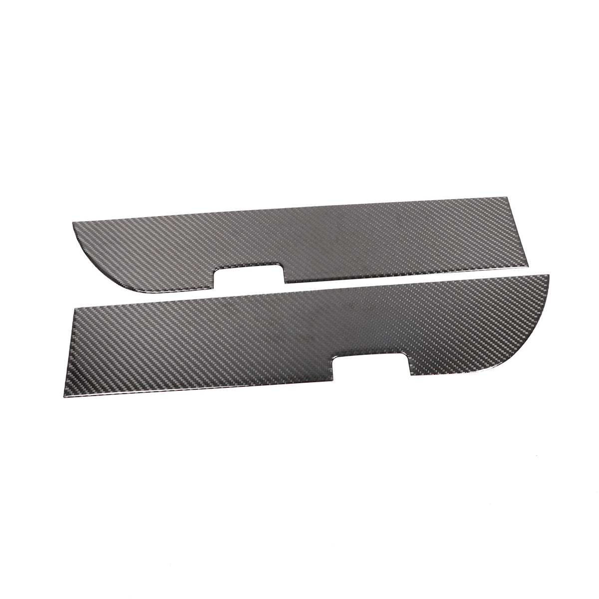 Carbon Front Door Panel Anti-Kick Trim Sticker For Toyota Land Cruiser LC250 24+ 10
