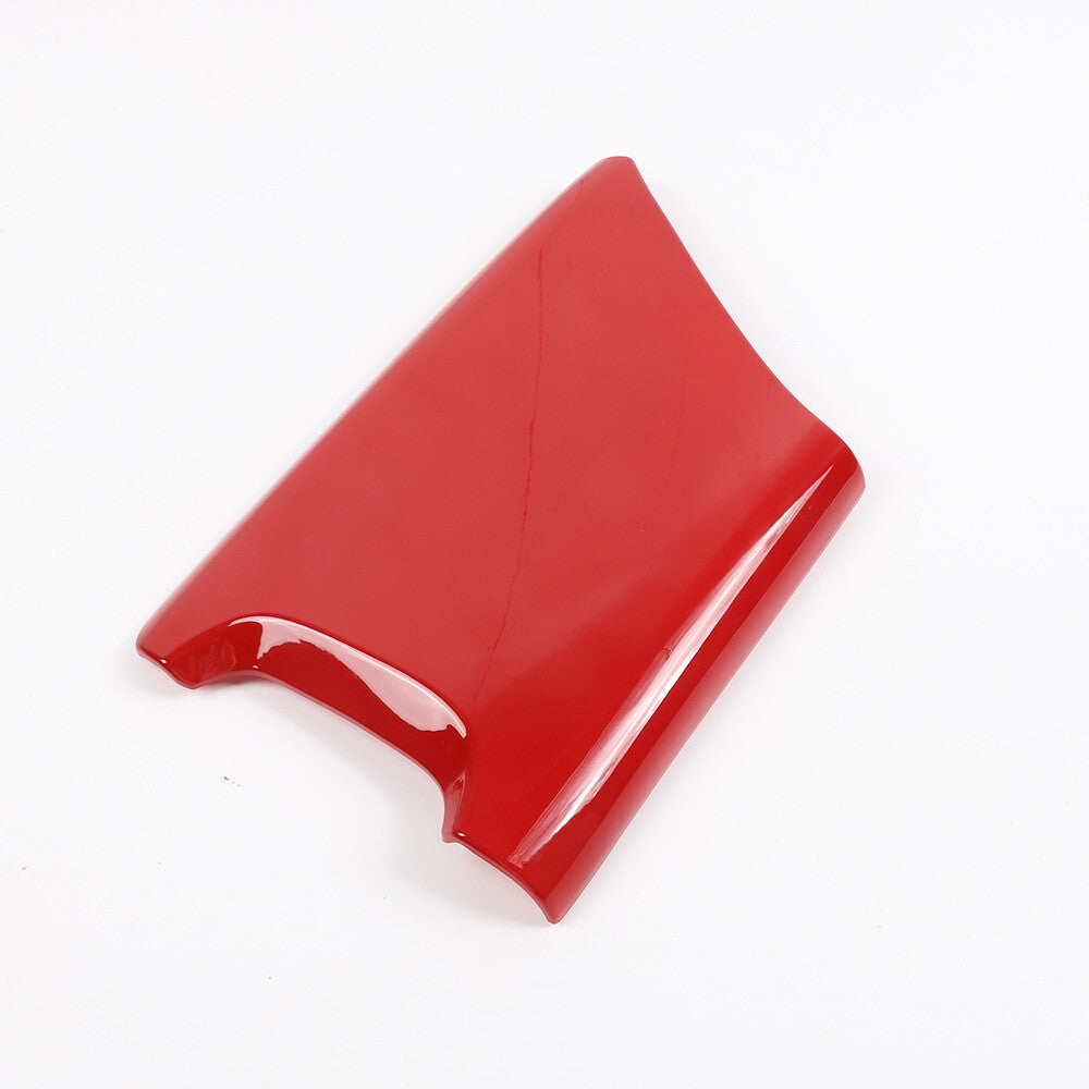 ABS Sports Red Interior Center Armrest Trim Cover For Corvette C8 2020-2026 13