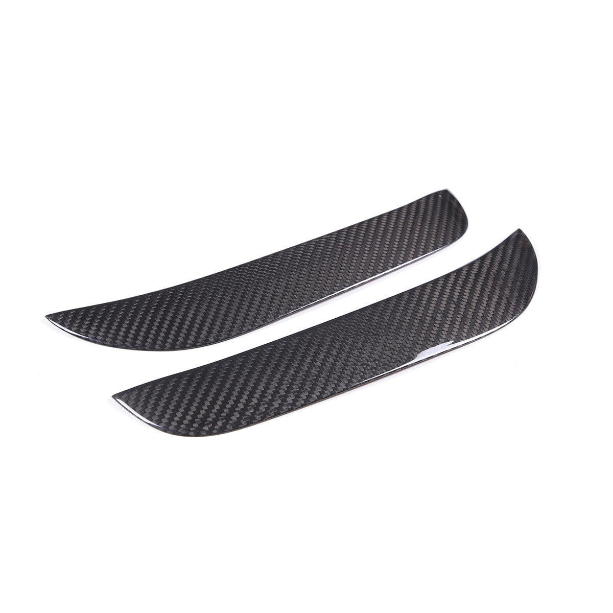 Real Carbon Fiber Front Fog Light Trim Strip Cover For Maserati Grecale 2022-23 5