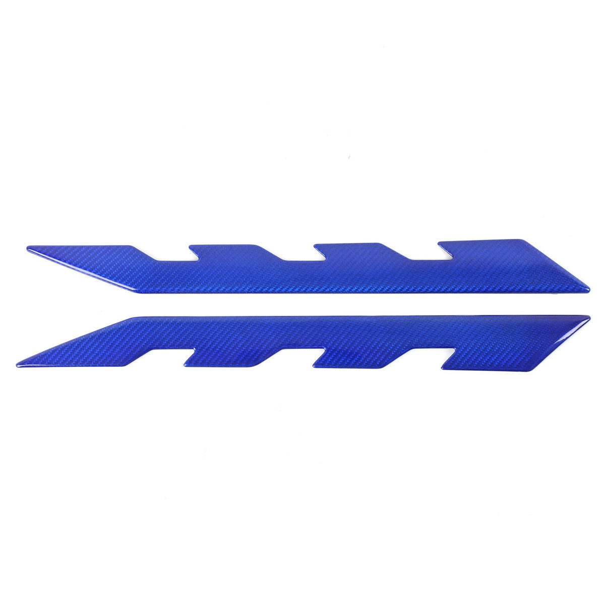 Blue Real Carbon Fiber Full Interior Set Decor Trim Kit for Corvette C8 20-25 - Variants 26-30 29