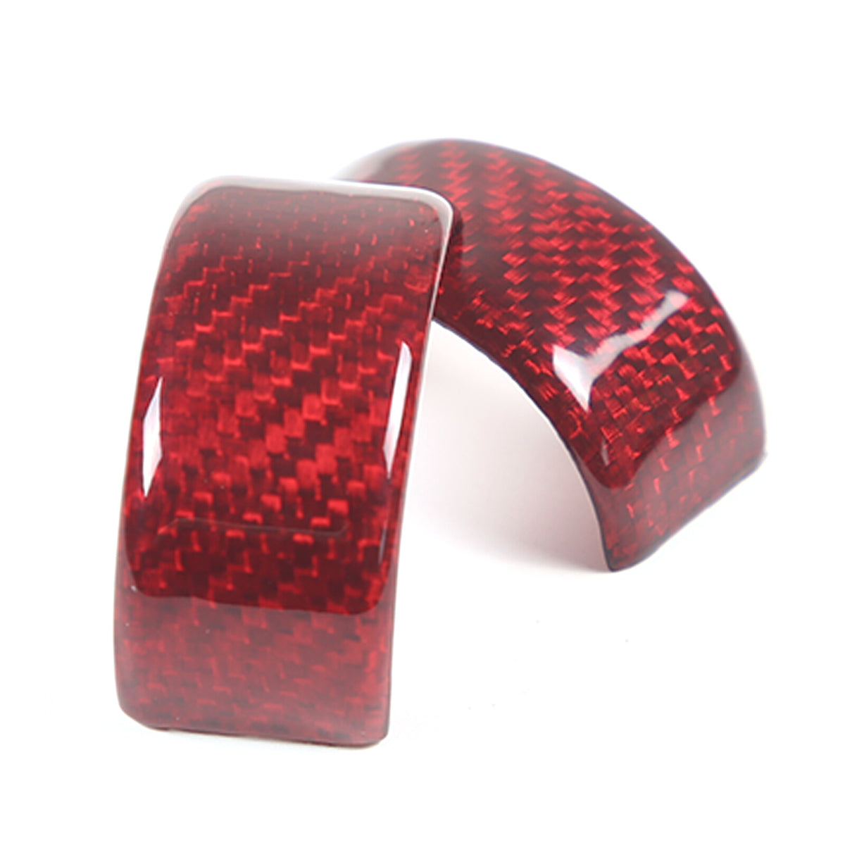 Red Real Carbon Fiber Full Interior Set Decor Trim Kit for Corvette C8 20-25 - Styles 36-40 19