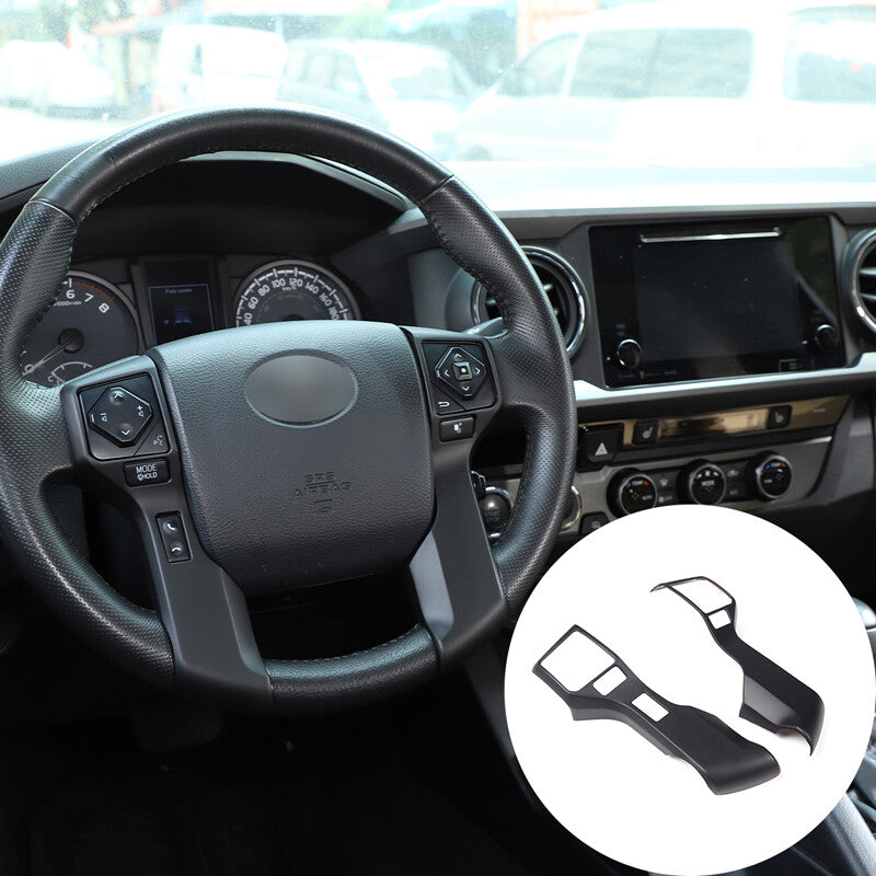 14pcs Matte Black Dash Center Console Cover Trim Kit For Toyota Tacoma 2016-2023 4