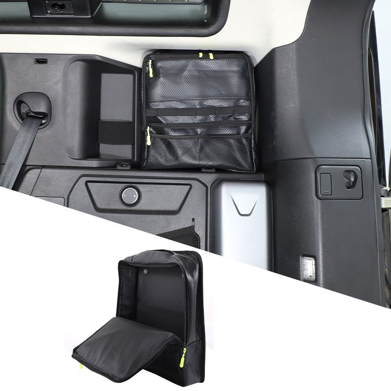 Carbon Fiber Pattern Trunk Right Side Window Bag For LR Defender 110 L663 2020+ 22