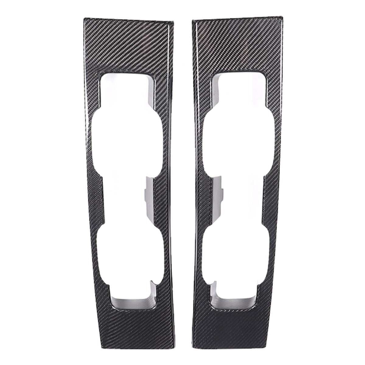 Real Carbon Fiber Rear Tail Light Panel Trim For Land Rover Defender L663 20-25 18