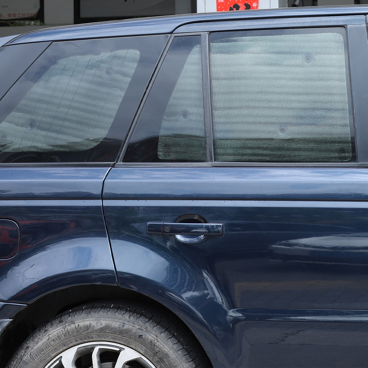 Car Full Window Sunshade Cover Shades Sun Visor For LR Range Rover Sport 2005-13 7