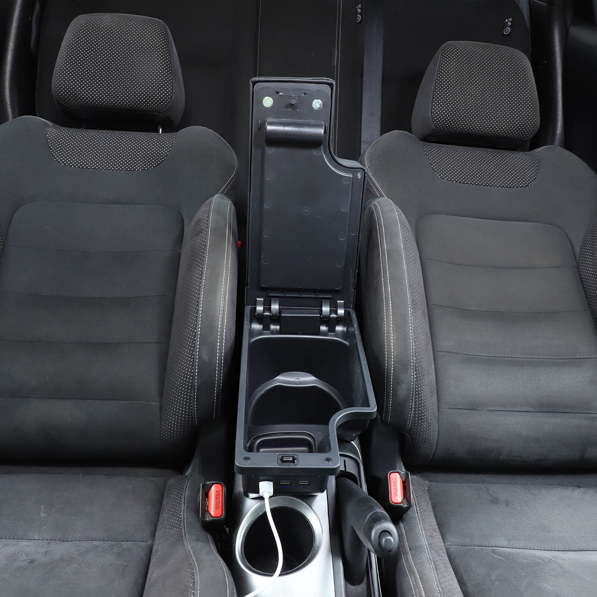 Center Console Armrest Storage Box Black Central Container For Nissan Juke 10-19 11