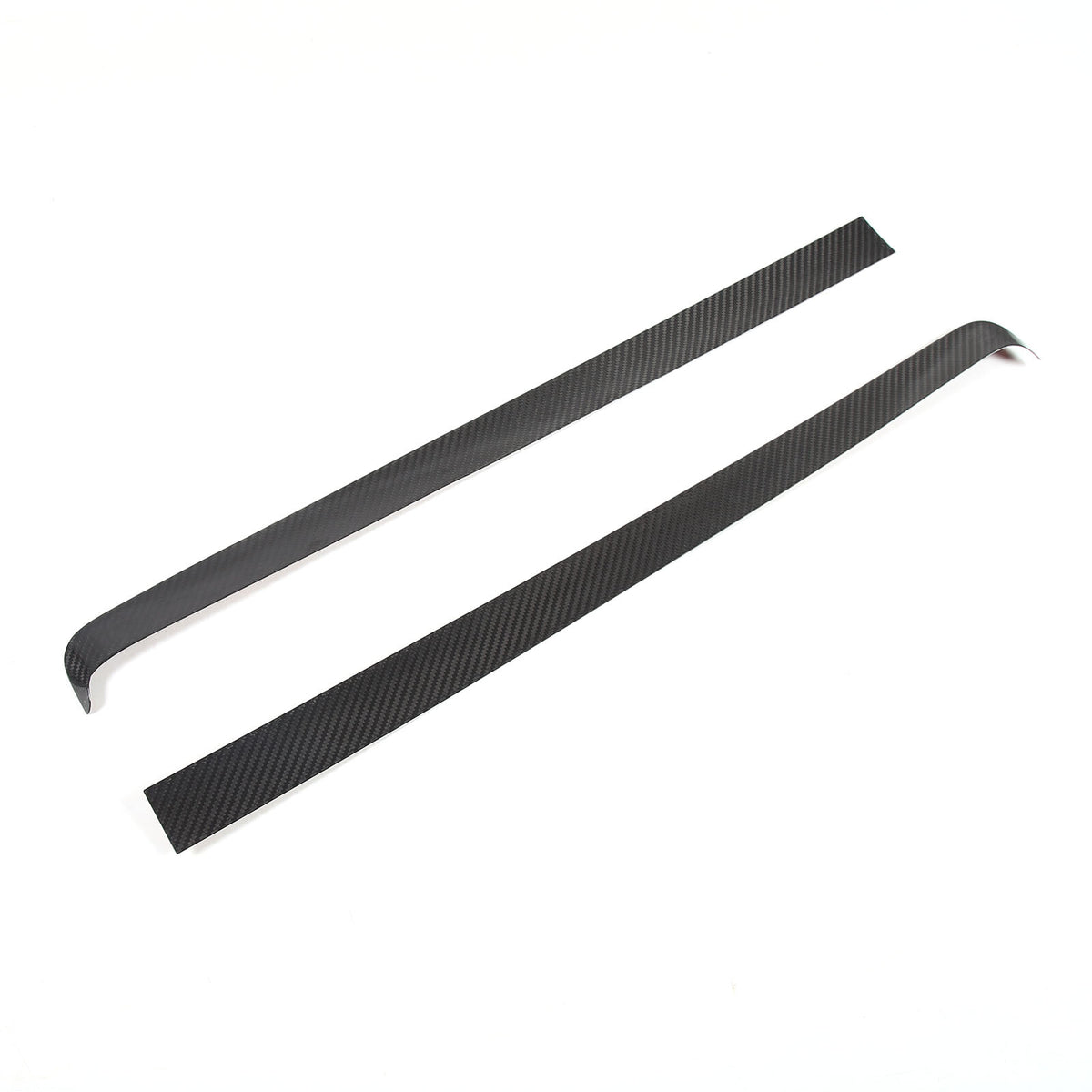 Real Dry Carbon Fiber Center Console Interior Trim Cover For Tesla Model 3 2023+ 24