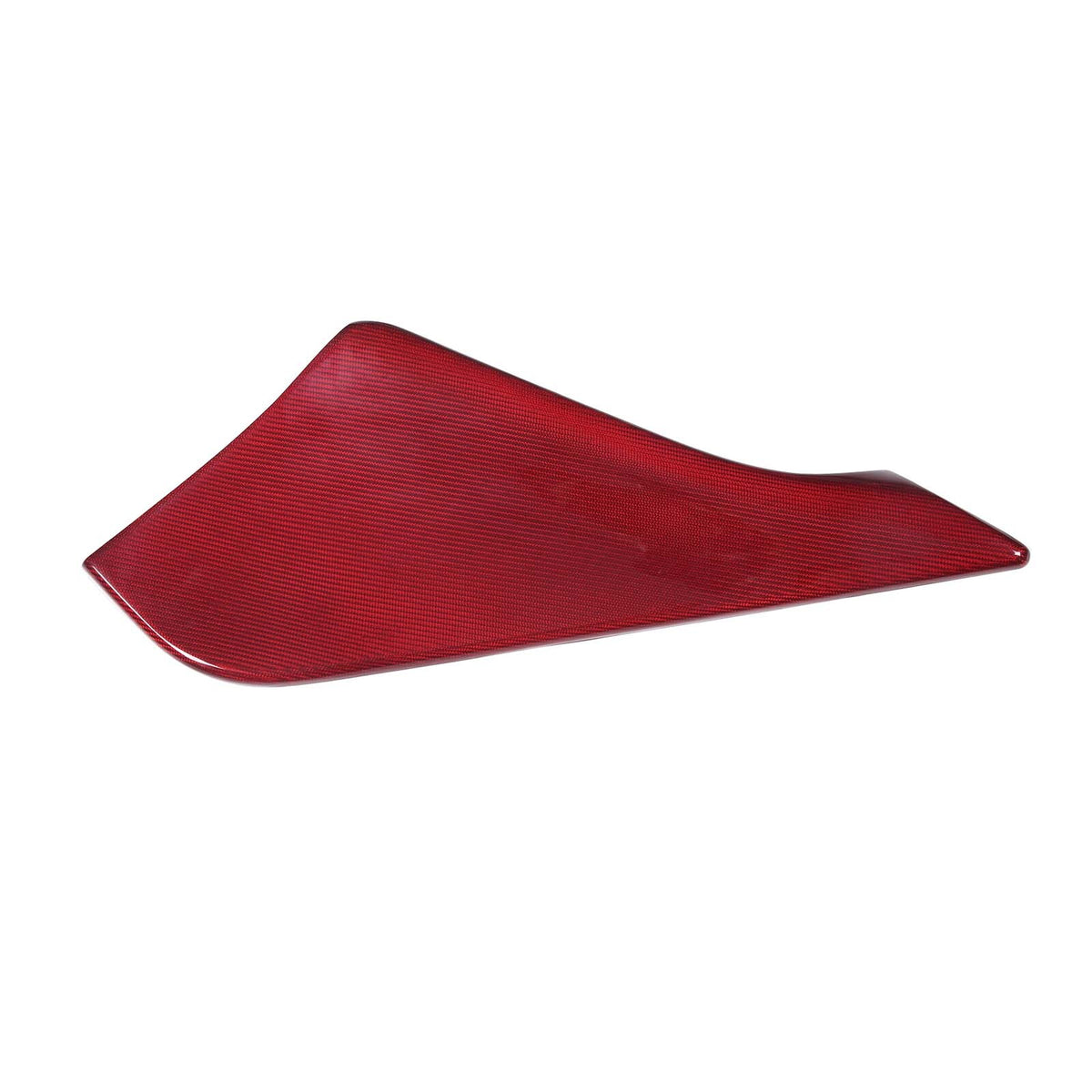 Red Real Carbon Fiber Center Console Left Side Panel Trim For GR Supra 20-23 10