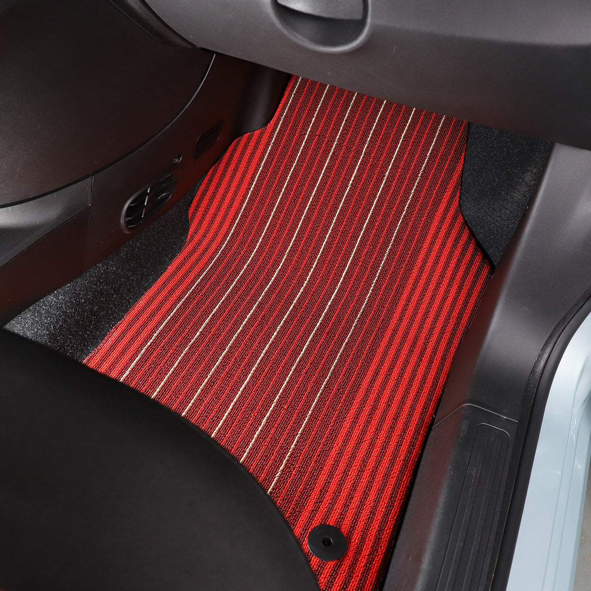 2PCS/Set Car Floor Mats Cargo Carpets Foot Pads For Fiat 500 2016-2021 13