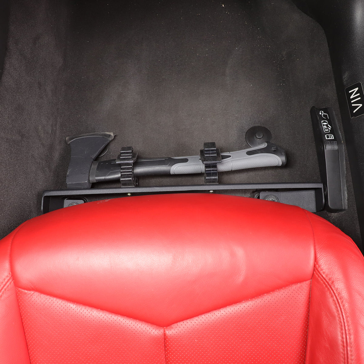 Passanger Side Under Seat Flashlight Holder Bracket Mount For Corvette C8 20-26 8