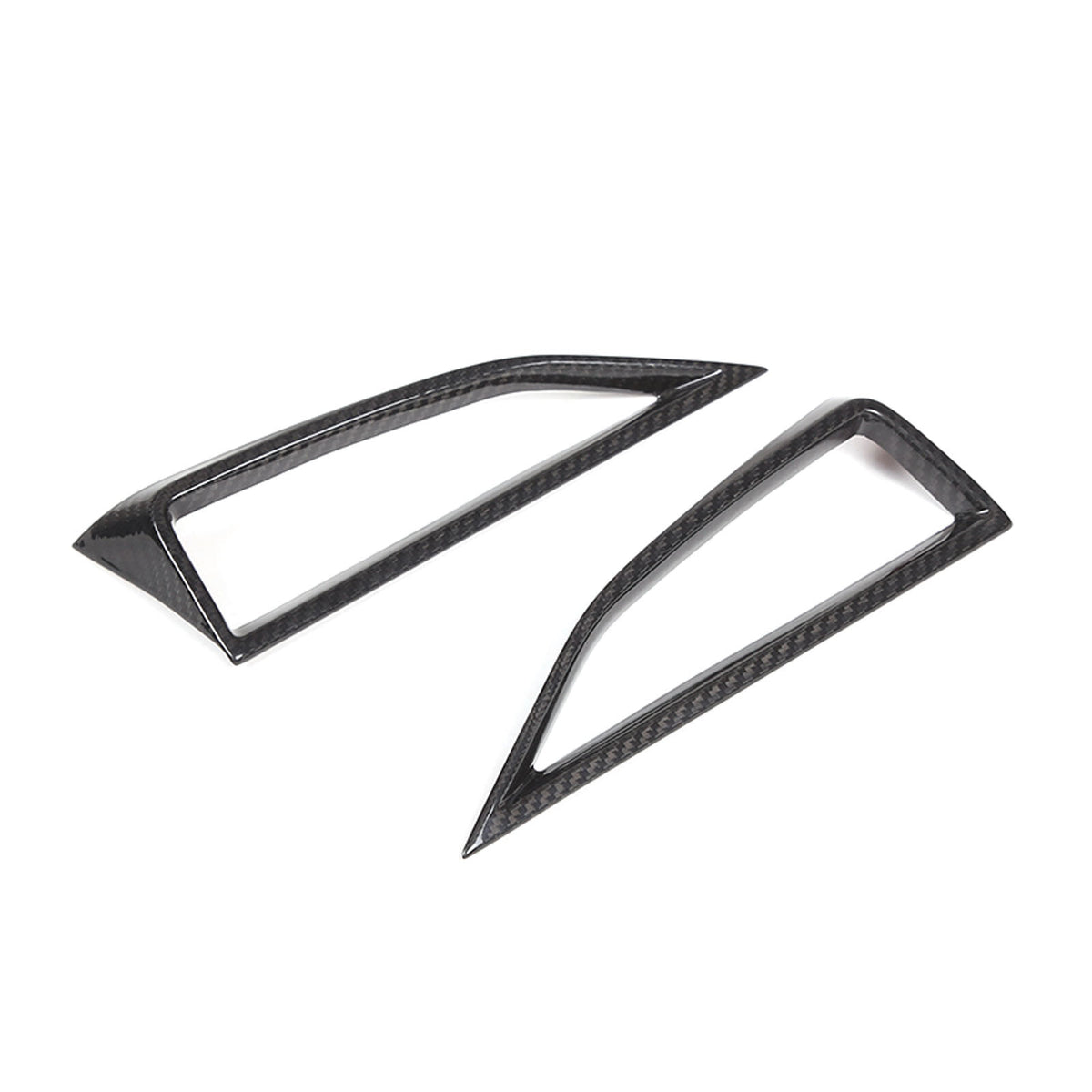 Real Carbon Fiber Interior Center Air Vent Cover Trim For Subaru WRX VB 22-24 9