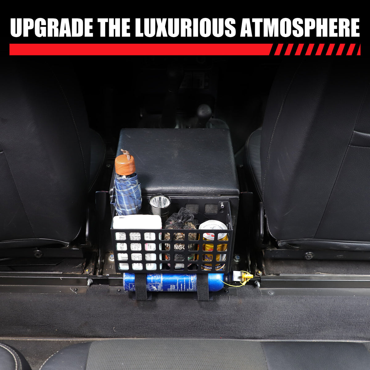Rear Armrest Storage Box Fire Extinguisher Bracket For LR Defender L316 2004-18 18