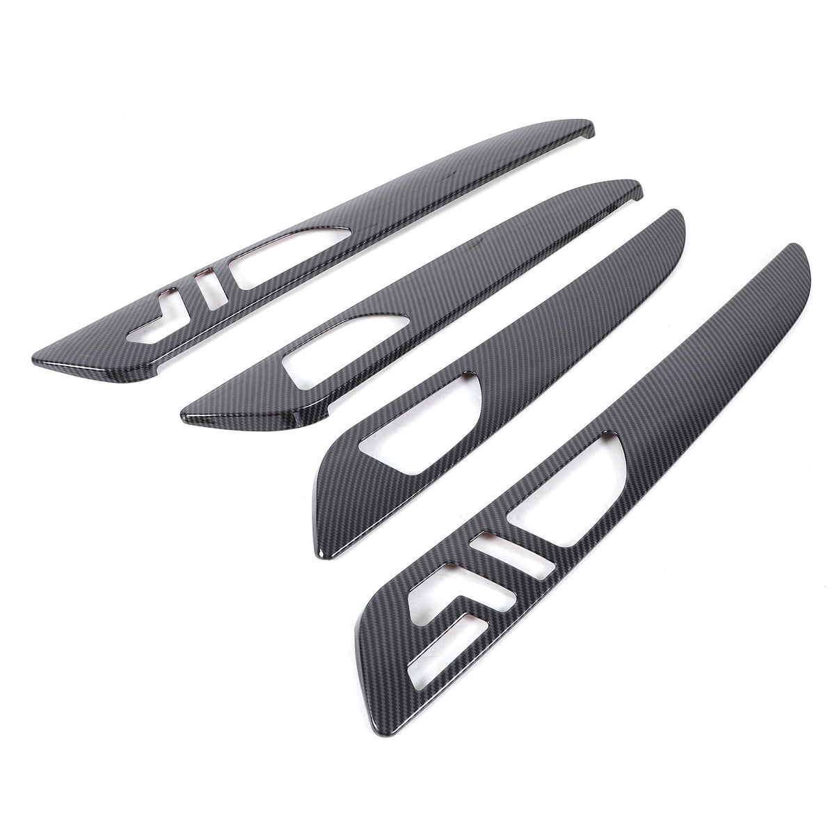 ABS Carbon Fiber Interior door Panel Trim For Benz GLE GLS ML GL W166 2013-19 6