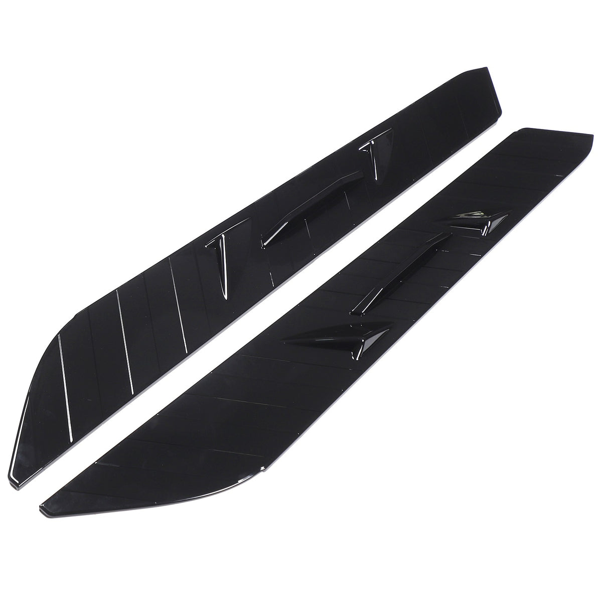 Piano Black ABS Rear Hatch Hood Wash Waterproof Seal Trim For Corvette C8 20+ US 11