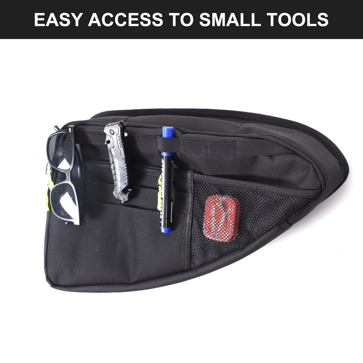 Car Trunk Right Side Window Storage Bag Tool Bag For Toyota Grand Highlander 24+ 8