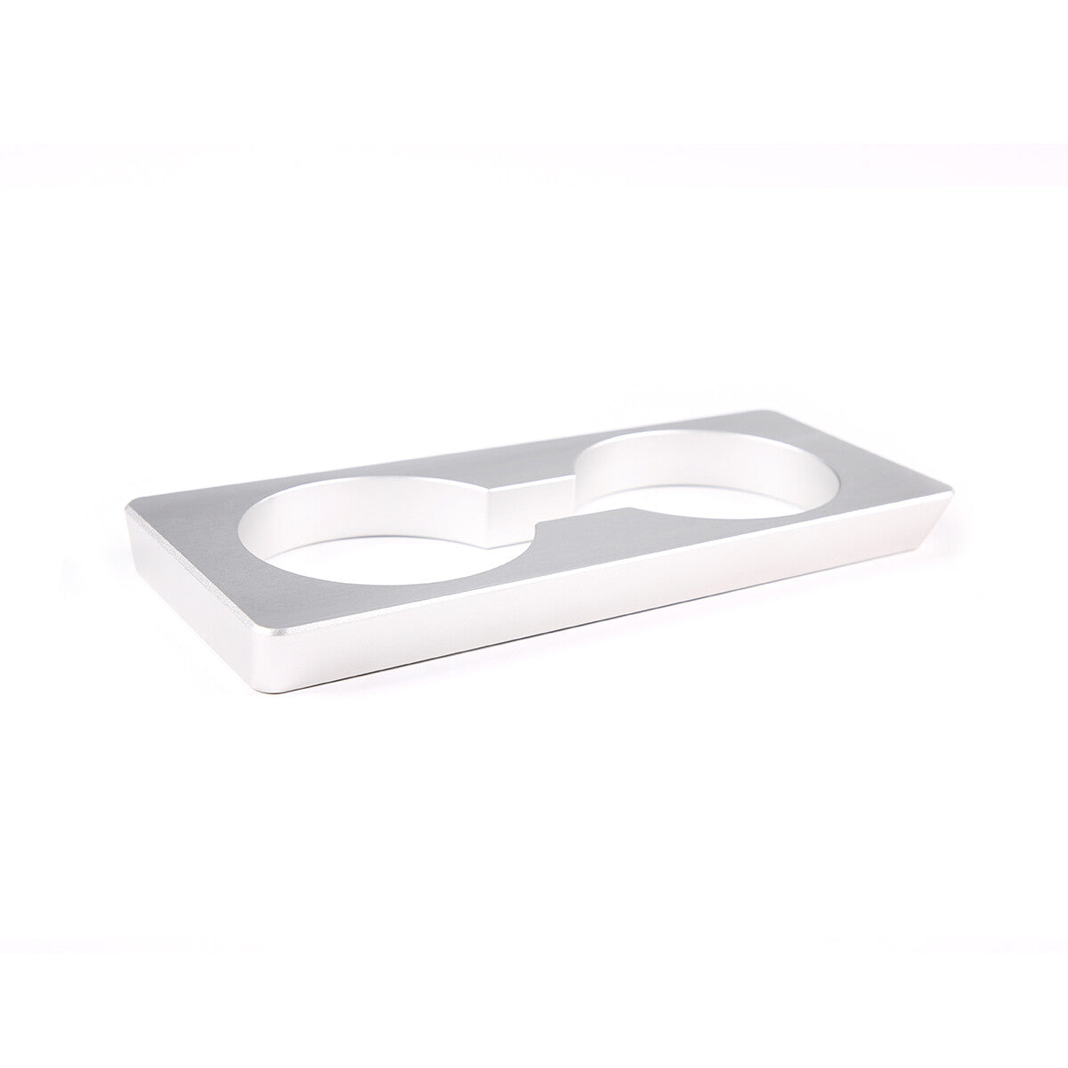 Silver Alloy Heightened Cup Holder Panel Trim Decorate Cover For Hummre H2 03-07 9