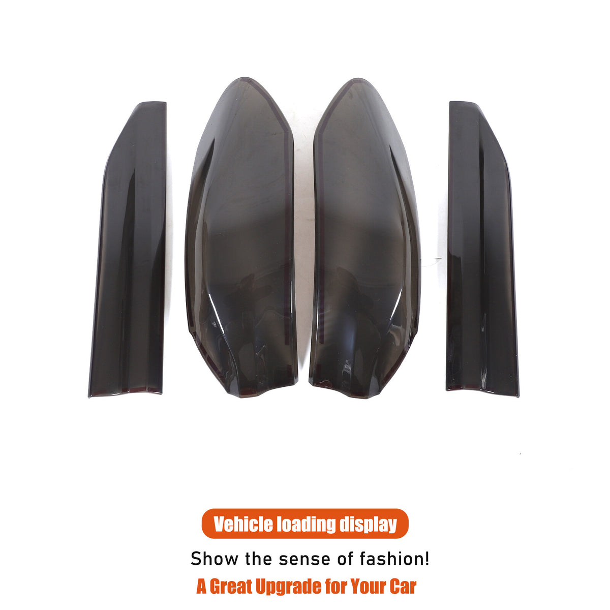 Smoked Rear Tail Light Guard Decor Cover Trim Bezels For BMW X6 G06 2020-2026 21