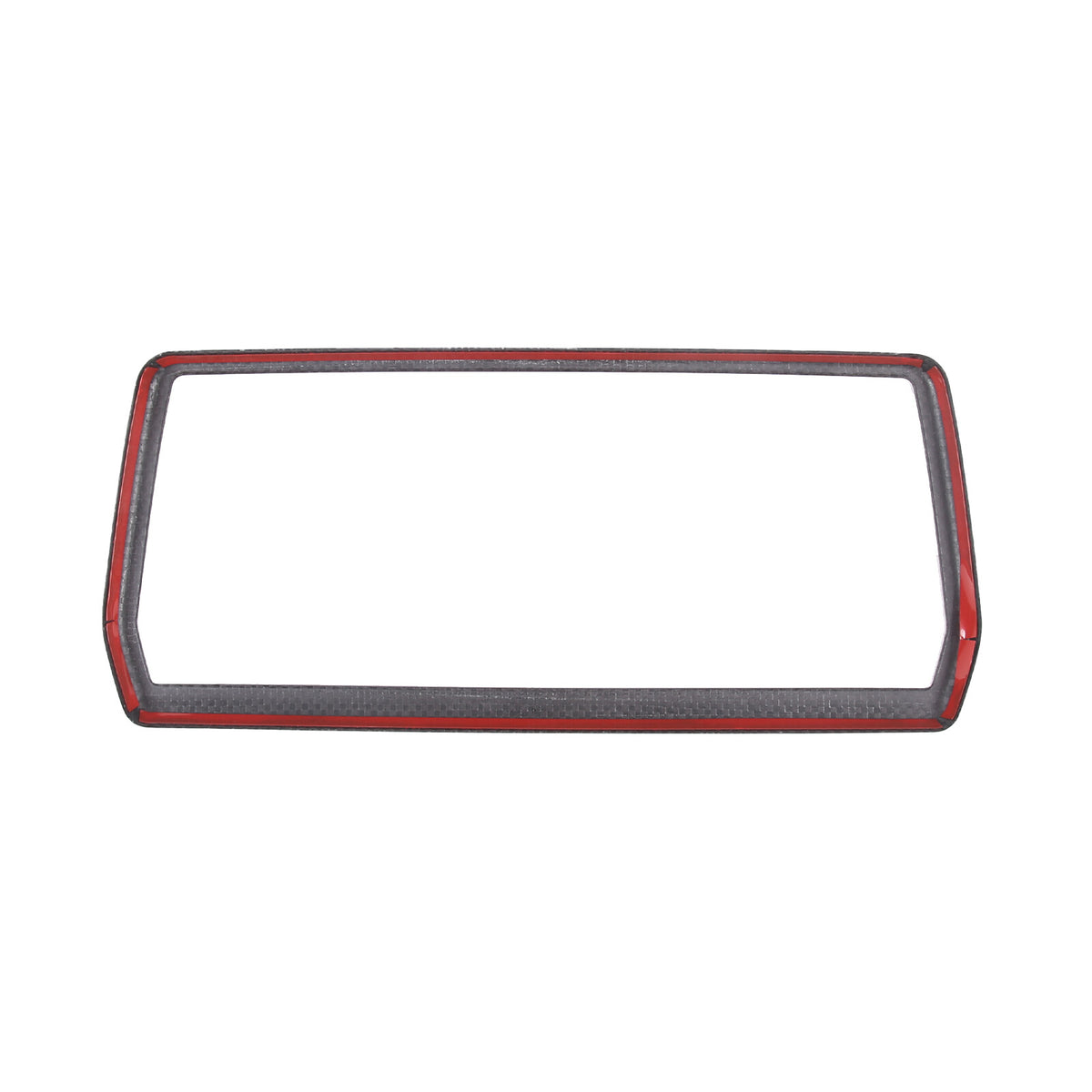 Matte Real Carbon Fiber Touch Display Navigation Screen Cover For Toyota Supra 17