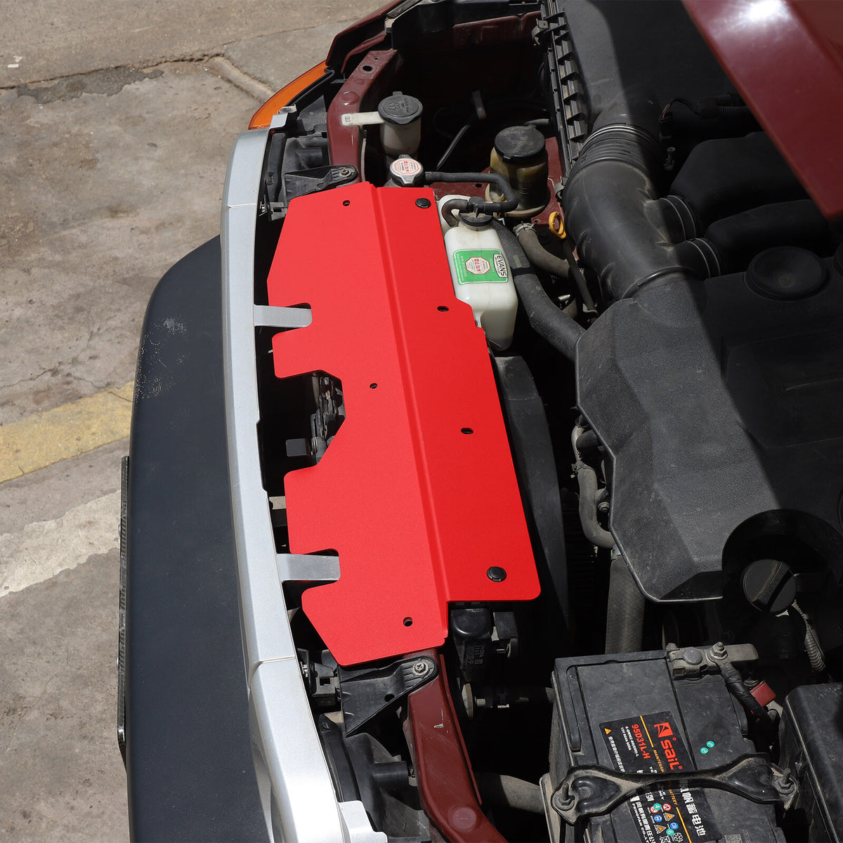 Red Replacement Engine Hood Cabin Cover For Toyota FJ Cruiser 2007-2021 2