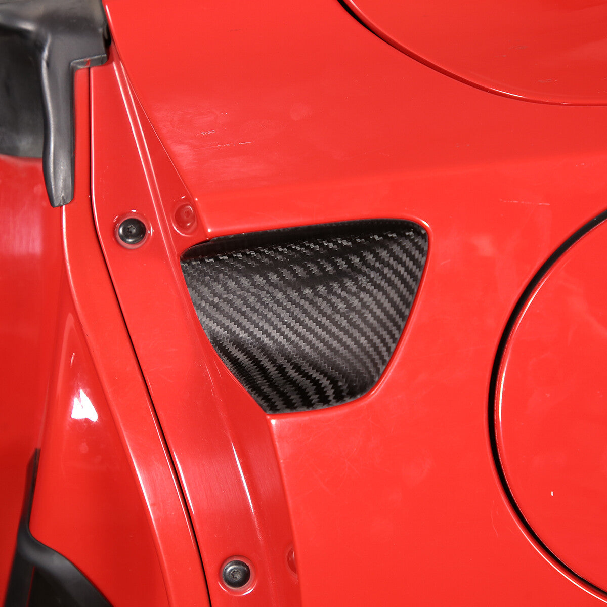 Real Carbon fiber Exterior Grille A Pliiar Trim Set For Corvette C7 Z06 14-19 24