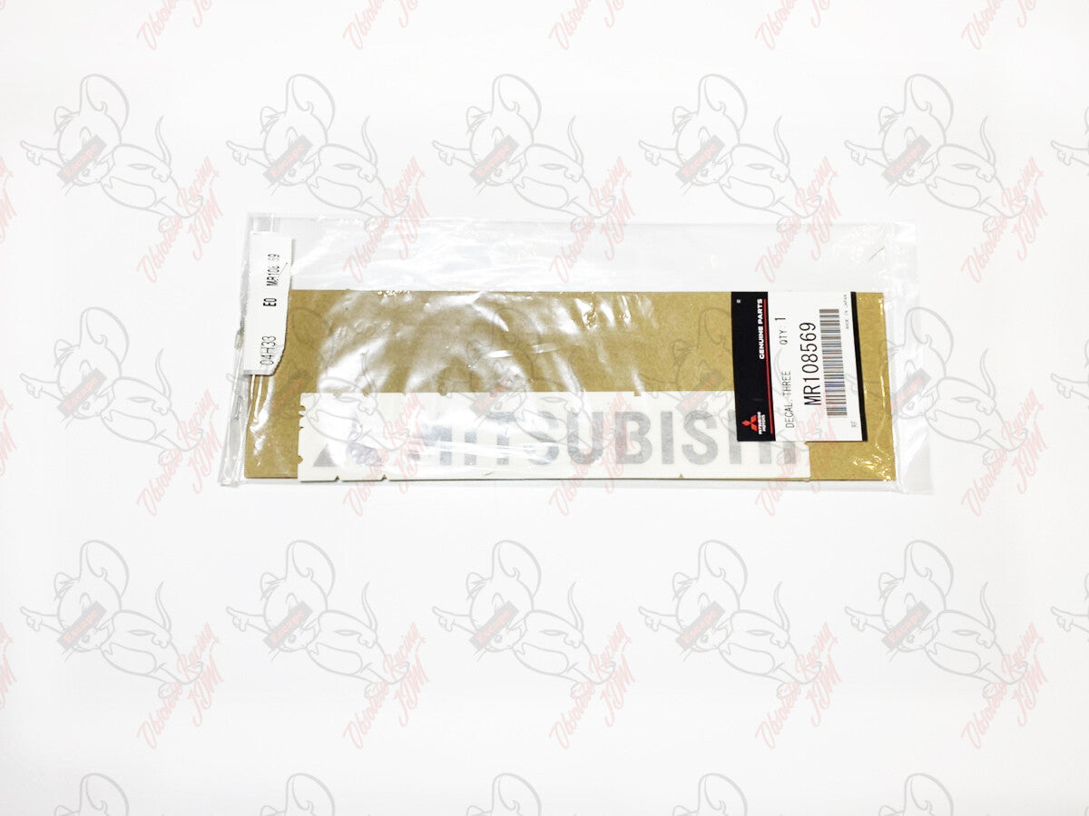 Mitsubishi Lancer Evolution EVO3 CE9A Genuine Rear Decal Emblem 3 Set JDM OEM 6