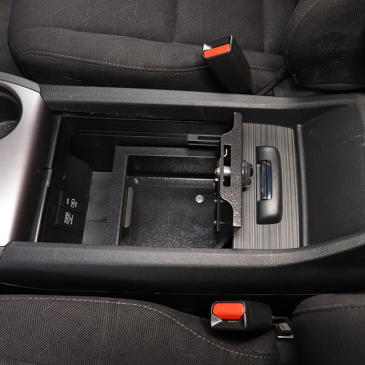 Center Console Safe Storage Box with Keys & Tray for Honda Pilot 2015-22 US 12