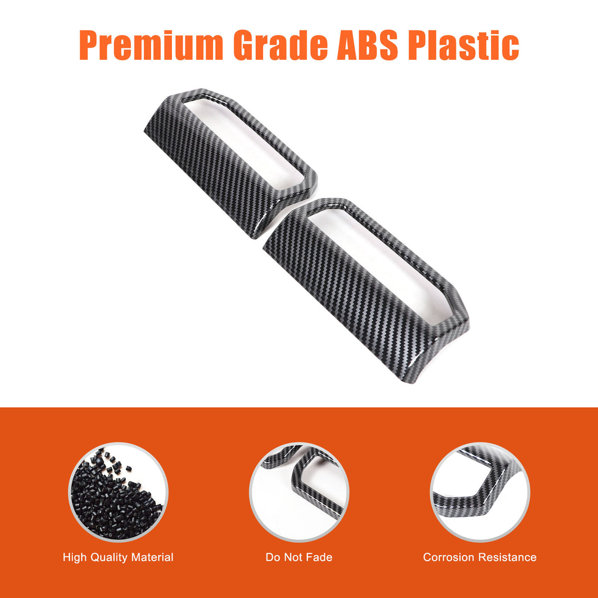 ABS Carbon Fiber Interior Full Set Panel Cover Trim Kit for Toyota Tacoma 24-26 - Styles 1-5 99