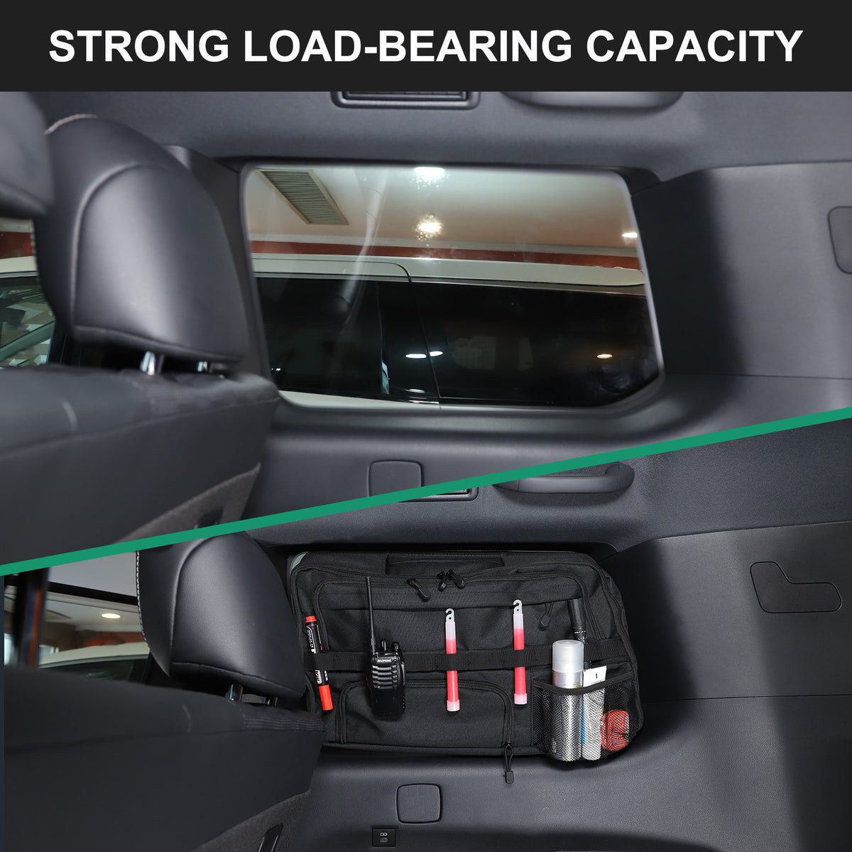 Car Trunk L & R Side Window Storage Bag For Toyota Land cruiser LC250 2024+ 17