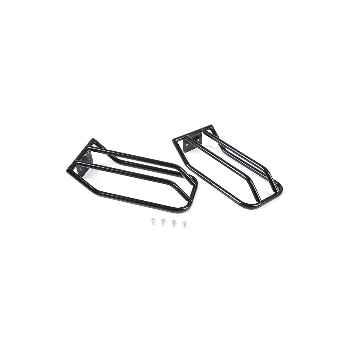 For 07-21 Toyota FJ Cruiser Rear Tail Light Lamp Cover Trim Carbon Steel 2PCS US 10