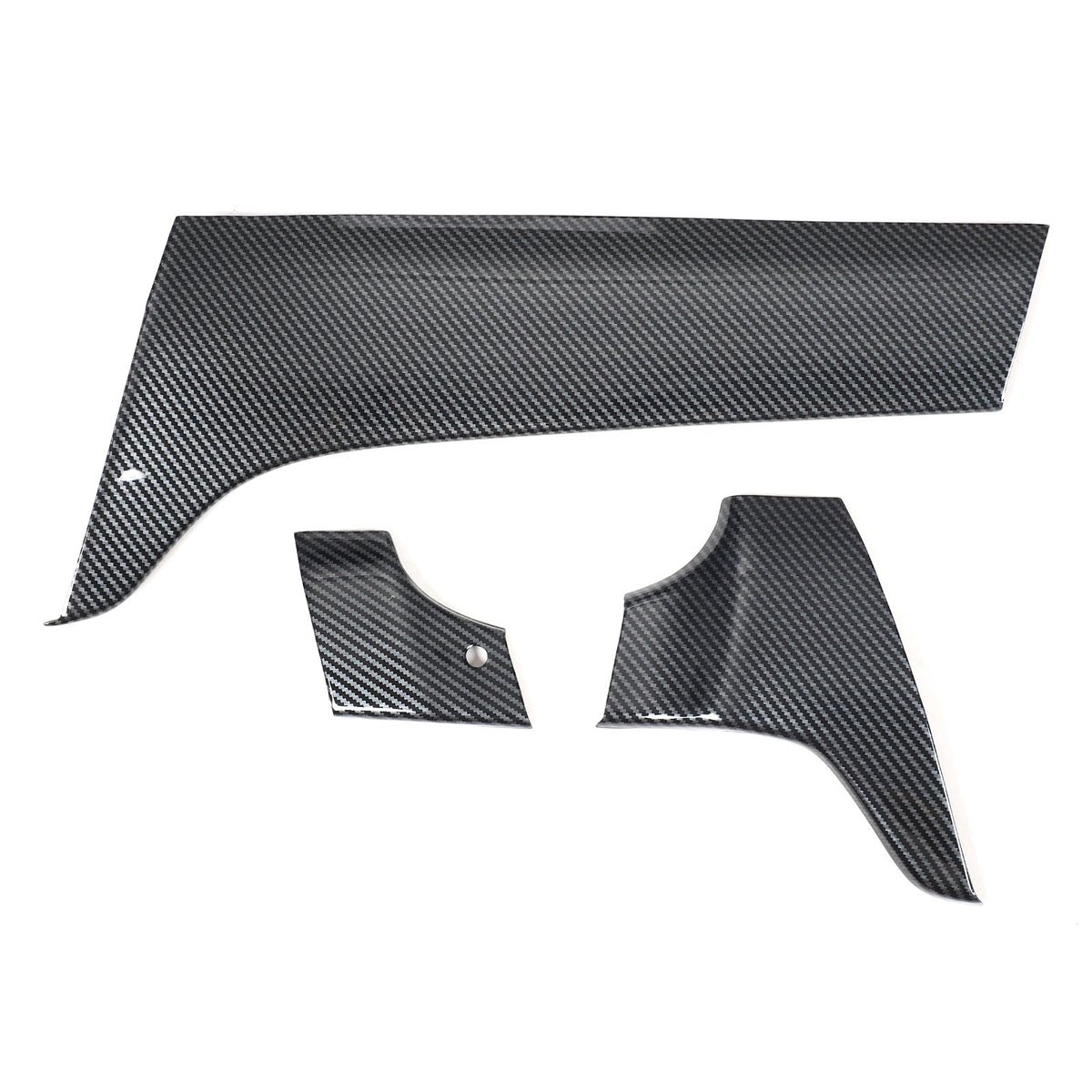 Carbon Fiber ABS Center Console Panel Trim For Benz ML W166/GL X166 2012‑2015 12