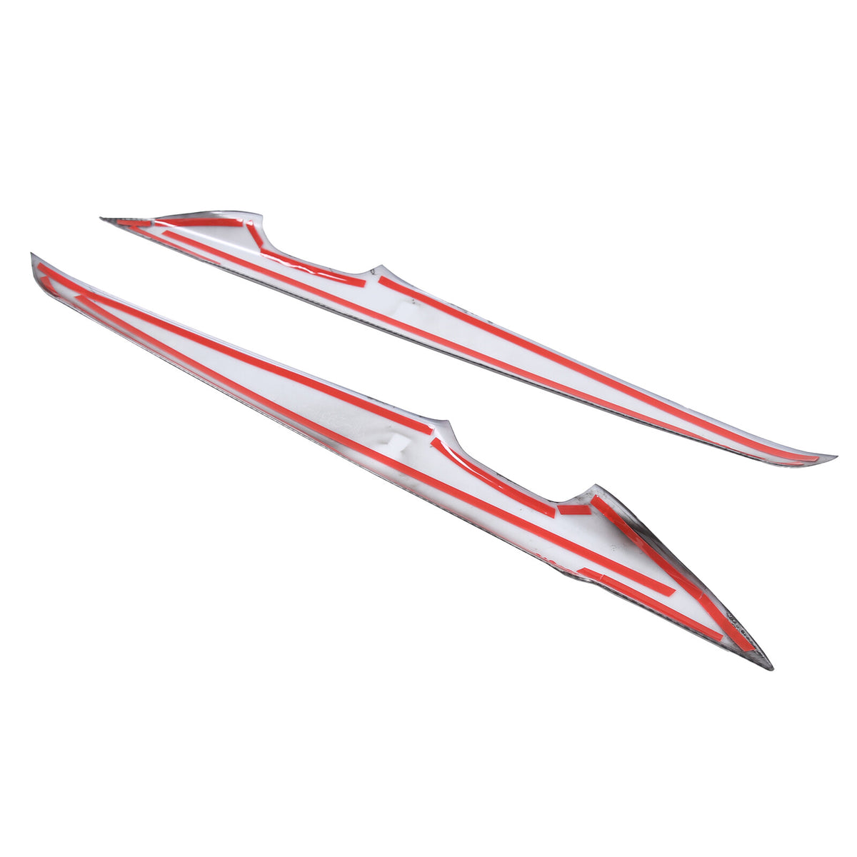 ABS Carbon Fiber Interior Anti-Kick Door Panel Cover Trim Kit For Corvette C8 22