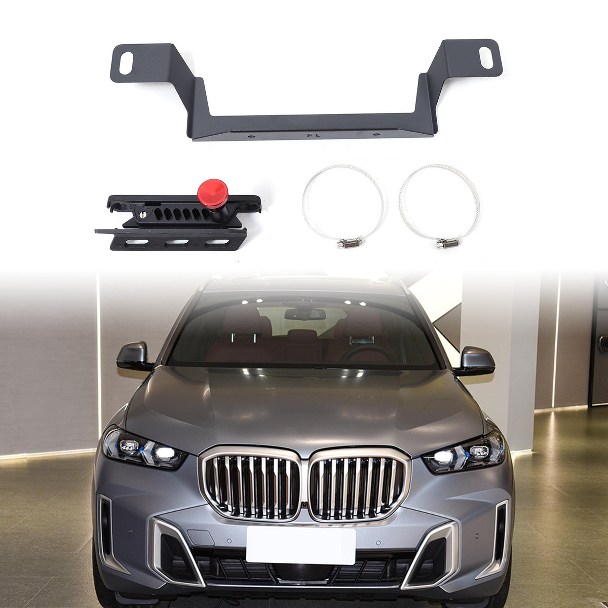 Car Seat Fire Extinguisher Holder Bracket For BMW X5 G05 X6 G06 X7 G07 19+ US 2