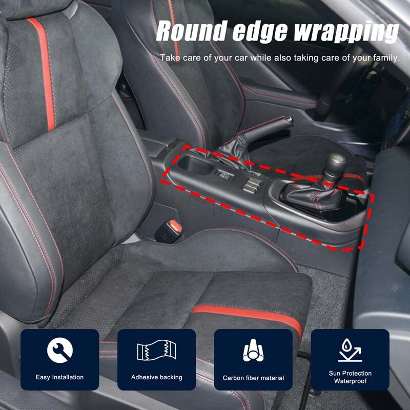 Honeycomb Seat Adjustment Heating Button Cover For Subaru BRZ Toyota GR86 AT 22+ 7