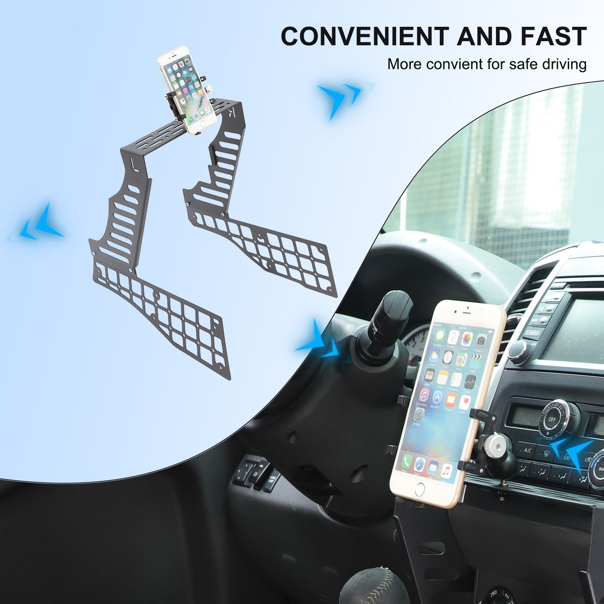 Off-Road Center Multi-Function Extension Platform For Nissan Frontier 2009-2017 7