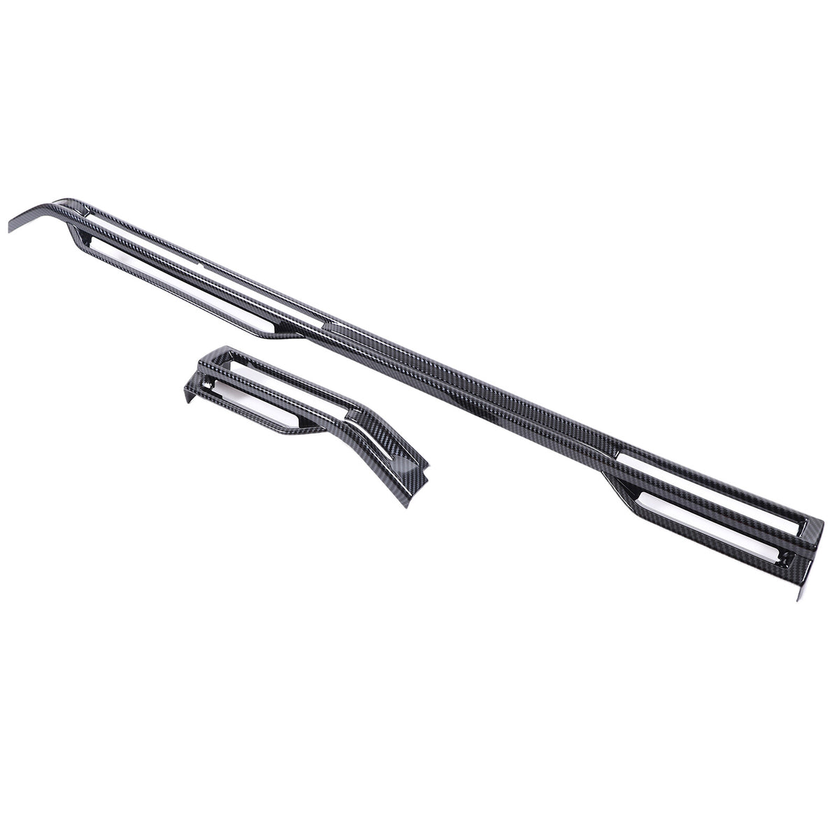 Carbon Fiber Console Dashboard Air Outlet Vent Stripe Trim For MG4 EV 2022-2024 13