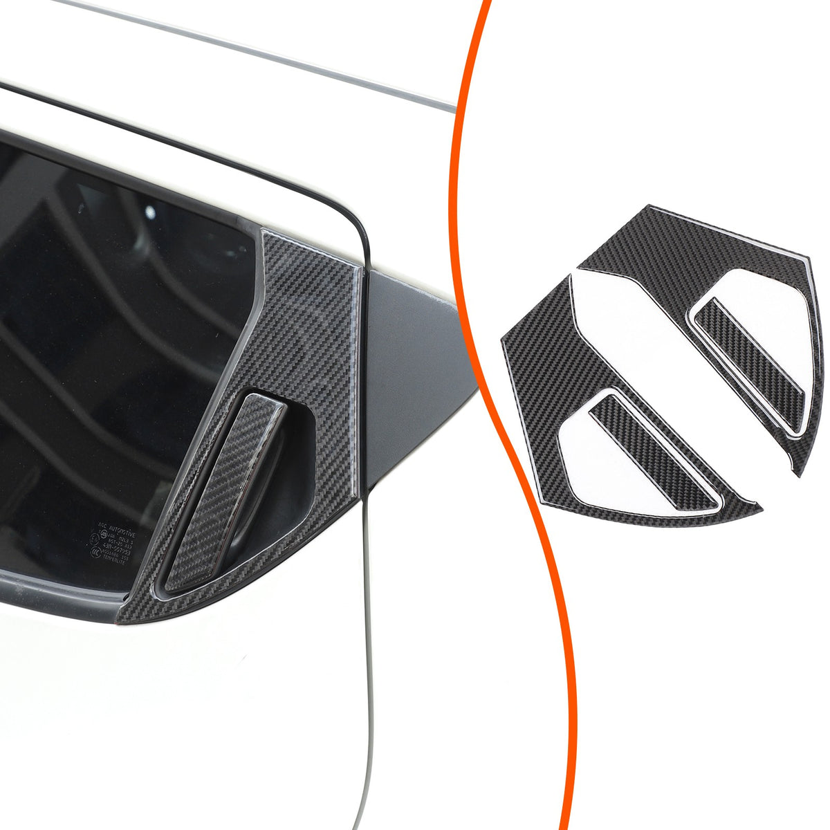 Soft Carbon Fiber Interior Center Console trim Sticker For Nissan Juke 2011-2019 182