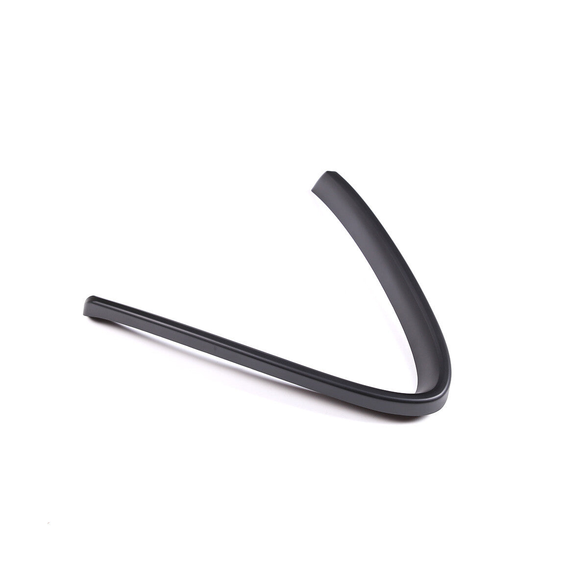 Matte Black Front Grille V Shape Cover+Logo Ring Trim for Alfa Romeo Giulia 17+ 7
