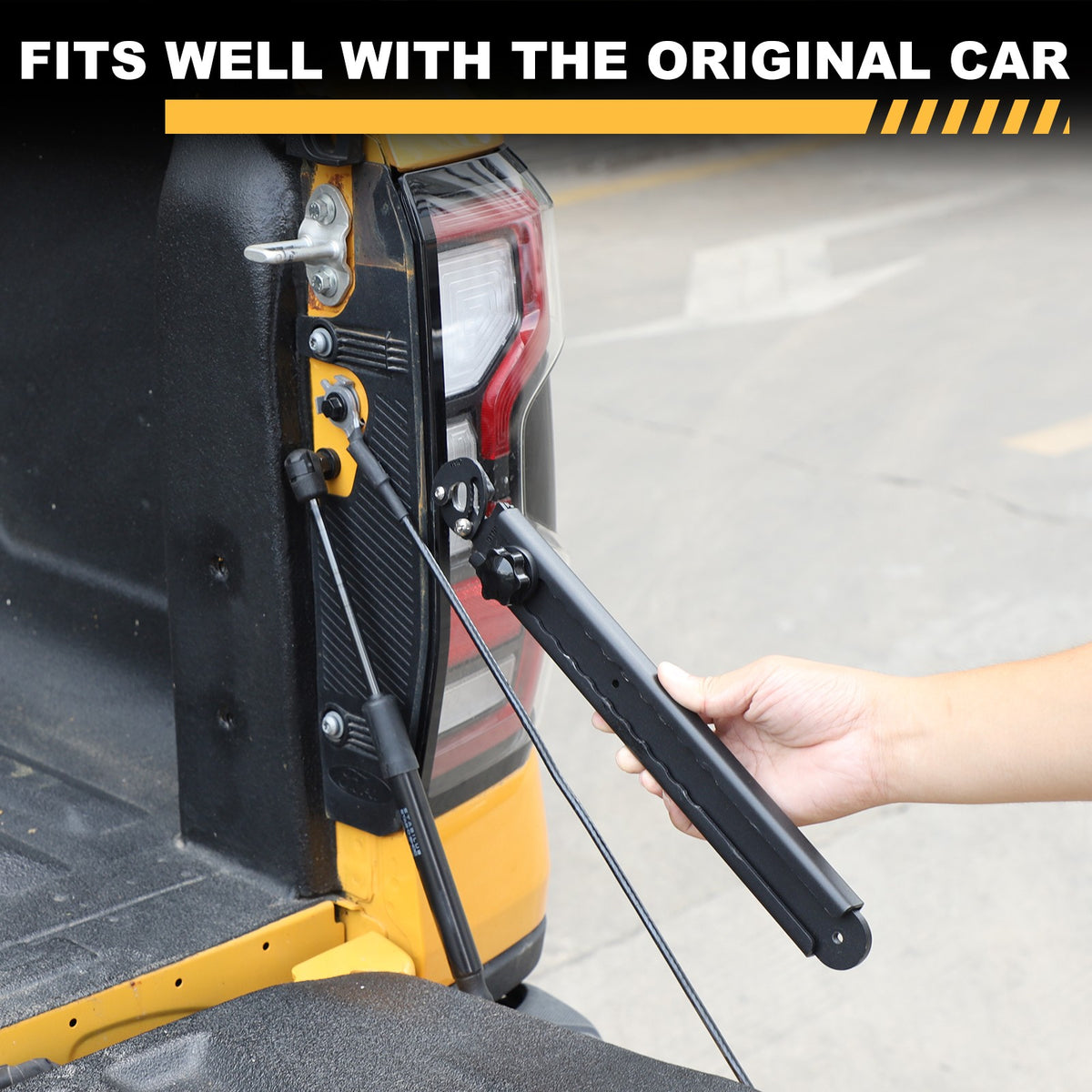 Carbon Steel Tailgate Stop limiter Bracket For Ford Ranger T9 2023-2025 3