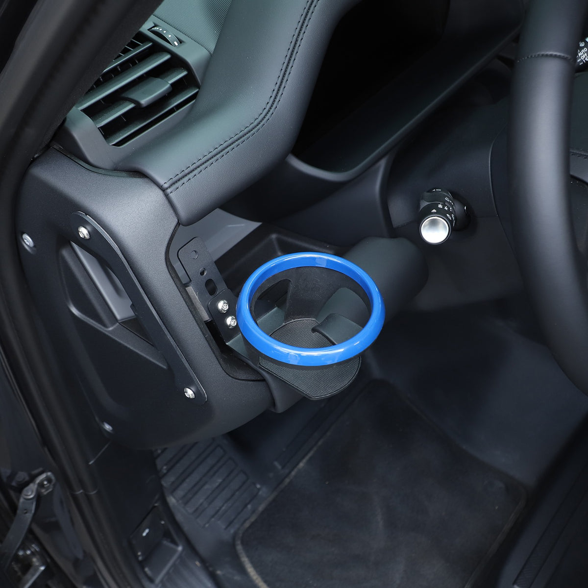 Blue Ring Driver Side Cup Holder Bracket For Land Rover Defender L663 2022 10