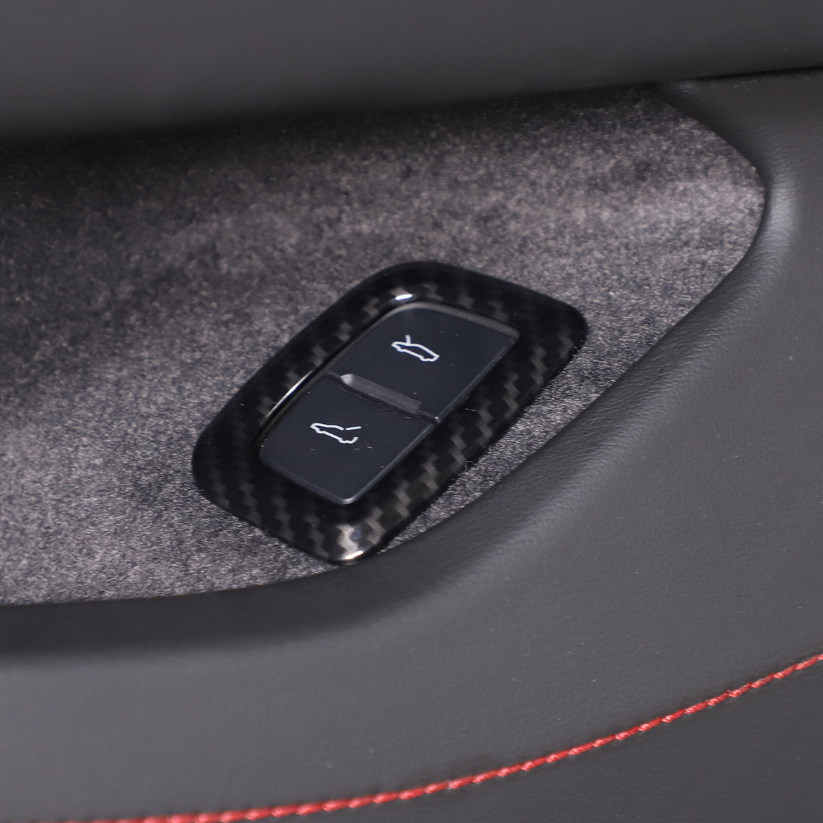Carbon Fiber ABS Interior Full Decor Cover Trim Kit For Corvette C8 2020-2025 - Styles 11-15 46