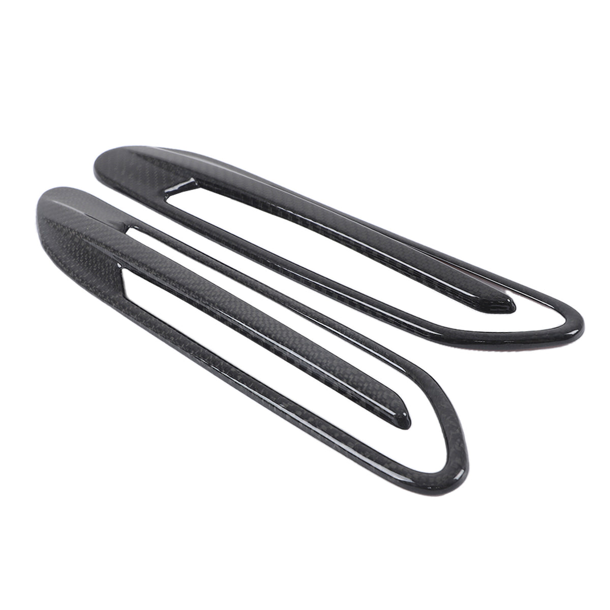 Real Carbon Fiber Side Fender Air Inlet Trim For Mercedes Benz AMG GT50/GT63 8