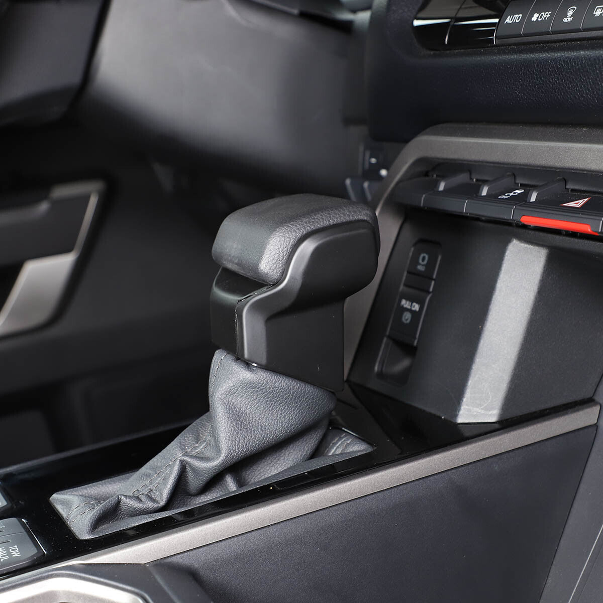 Matte Black ABS Interior Decoration Cover Trim Kit For Toyota Tundra 2022-26 US - Variants 1-5 44