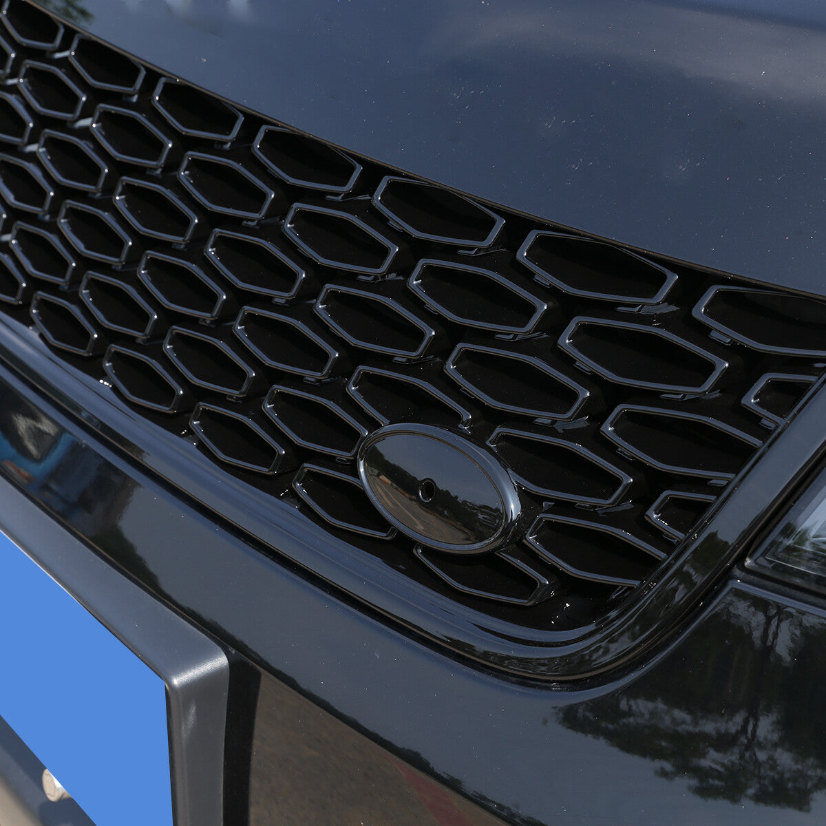 Dynamic Black Front Grille Side Fender Kit For Land Rover Discovery 5 L462 2017+ 8