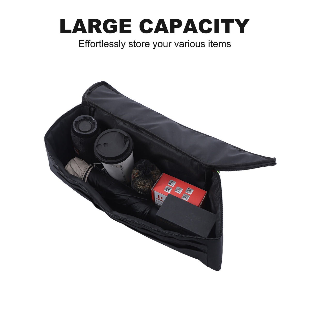 2x Rear Trunk Storage Bag Pockets Organizer Fit For Jaguar XJ X351 2010-2019 4