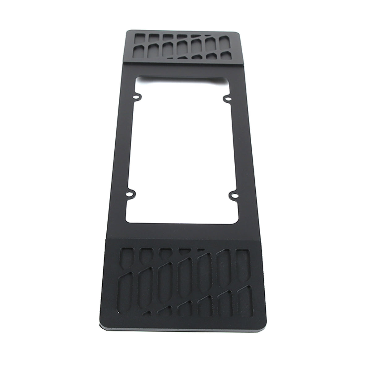 Rear license plate Black Auminum Alloy filler Frame For Jaguar F-TYPE 2013-24 US 14