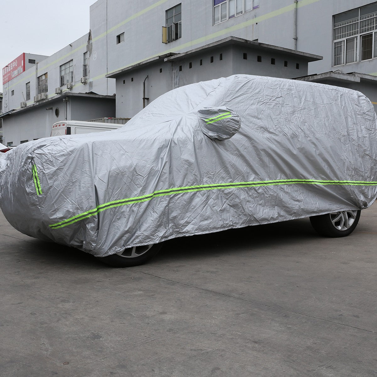 Full Car Cover Waterproof Sun Protection for Land Rover Discovery 4/5 LR4 8
